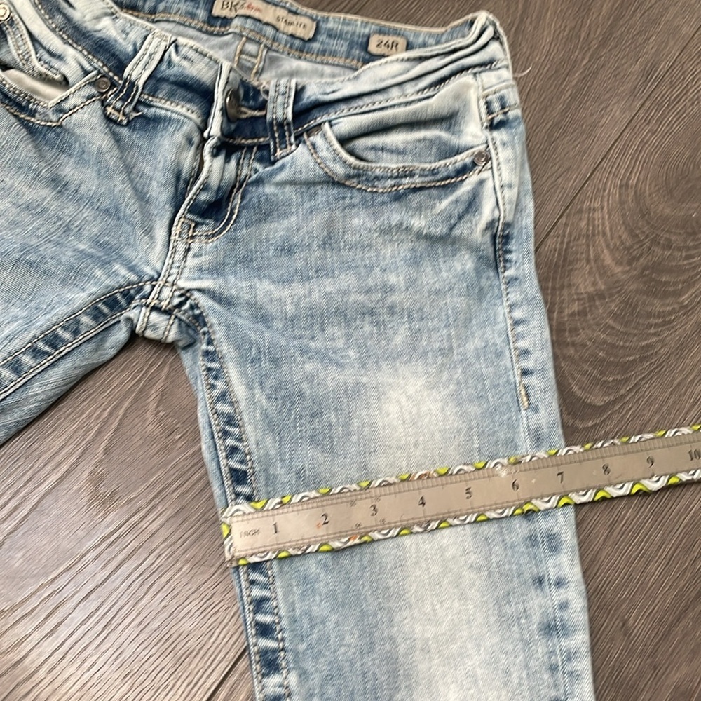 Starlite BKE jeans acid washed straight leg size 24 - Picture 11 of 14